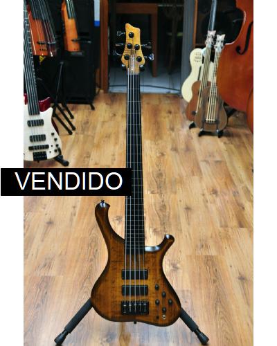 Marleaux Consat SE 5 string Fretless (lined) Limited Edition-Anniversary Serial#2516